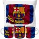 Poklon za navijače FC Barcelone - Set šalice i jastuka