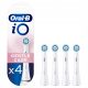  Glave električne četkice za zube Oral-B iO Gentle Care Black, 4 komada