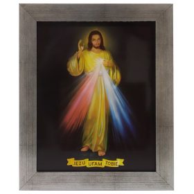 Sveta religijska slika 25x30 u srebrnom okviru