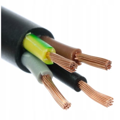 Okrugli električni kabel, savitljivi (kabel) OMY Digma 4 x 2,5