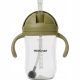  Boca - neprolivna sa slamčicom, Tritan, 330 ml Moss green / Mininor