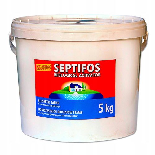 SEPTIFOS Aktivator Bioloških Bakterija za Septičke Jame 5 kg