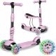 Ricokids Balansirajući romobil za djecu 3u1, crno-narančasti
