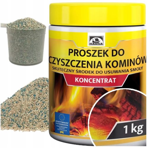 Hansa Prašak za uklanjanje katrana i čađe 1kg Čišćenje dimnjaka peći