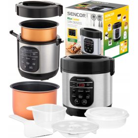 Kuhanje za rižu Sencor SRM 0650SS 0,6 l 350 W srebrno