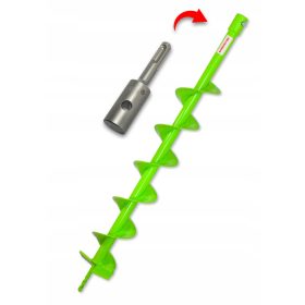  Pužna bušilica za tlo 120 mm SDS Plus adapter