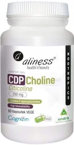 Aliness CDP Kolin 250 mg - 60 Kapsula za Bolju Koncentraciju i Memorijske Funkcije