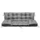  LeoHome jastuk 60 x 150 x 15 sivi