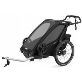   Dječja prikolica za bicikl Thule Chariot Sport1 Midnight Black