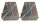 Wkręty za betonske okvire vrata 7,5x152 mm 200 komada
