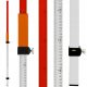 Laserska letvica GT-240 za nivelaciju, 2,4 m, MSR-255240
