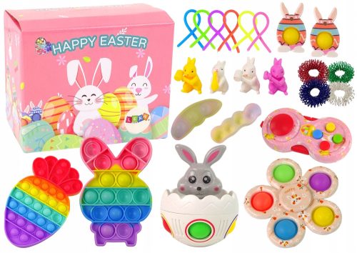 Uskršnji set fidget igračaka Pop It s 25 dijelova