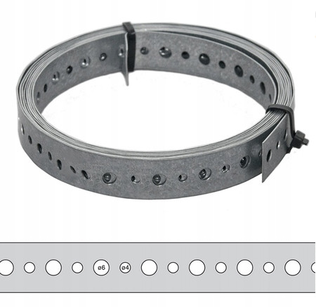 Domax čelična traka 20 mm x 10 m
