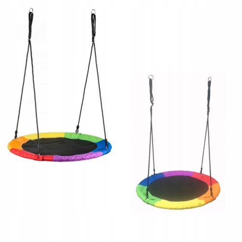 Dječja ljuljačka za gnijezdo bocian 110 cm s LED svjetlima