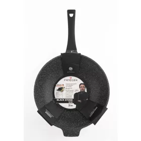 Tradicionalna Zwieger tava od crnog kamena, 32 cm, granit