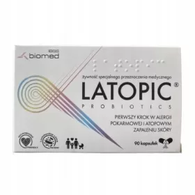   Latopic - 90 kapsula za dijetalnu pomoć kod alergija i atopijskog dermatitisa