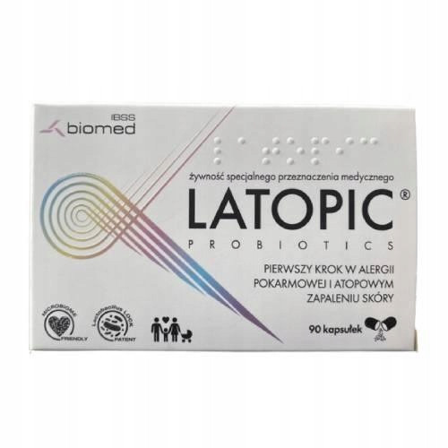 Latopic - 90 kapsula za dijetalnu pomoć kod alergija i atopijskog dermatitisa