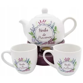   Tradicionalno keramičko kuhalo za vodu Bella Fiore 1 l, višebojno