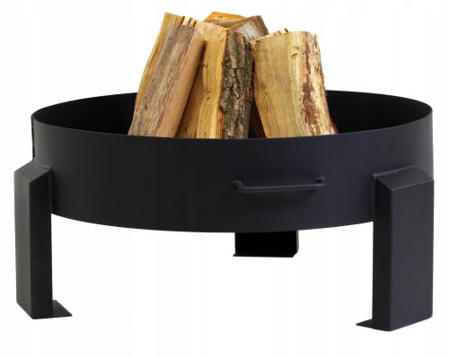  Vrtni kamin roštilj čelik 2 mm ČVRSTA terasa promjera 80 cm