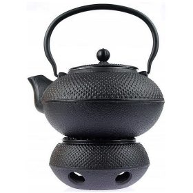   Tradicionalni kuhalo za vodu od lijevanog željeza Sakura 1,5 l, crno