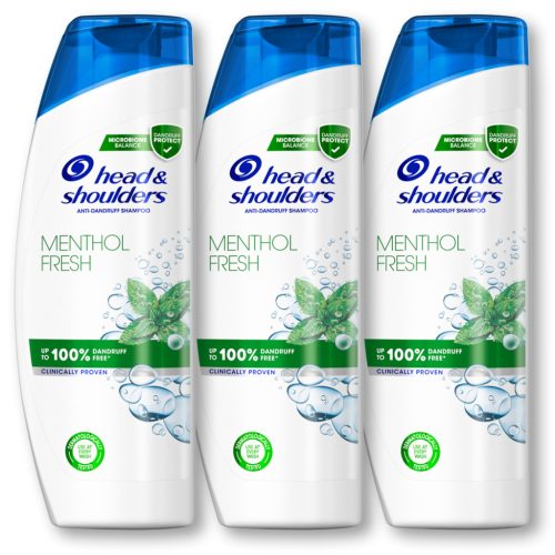 Head Shoulders Mentol Fresh šampon protiv peruti 3x400 ml