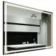  LED ogledalo s kućištem Atlanta 100x70 cm
