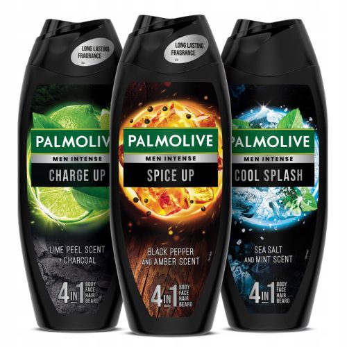 Palmolive Men Intense set gelova za tuširanje 3x500 ml