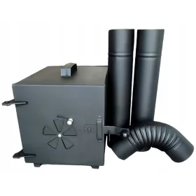 Metalni vrtni kamin - Vrtni kamin 25,5 cm, dužina 51 cm