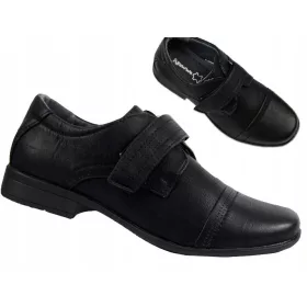   Dječje cipele Apawwa, ekološka koža, crne boje, veličina 26