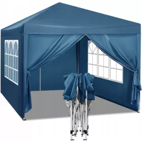   Vrtne sjenice WOLTU, UV 50+ Pop-Up, plava boja, dimenzije 3x3x2,5 m