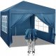Vrtne sjenice WOLTU, UV 50+ Pop-Up, plava boja, dimenzije 3x3x2,5 m