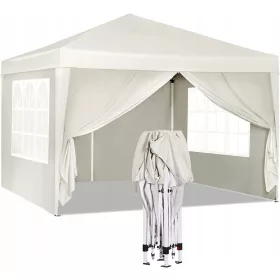   Vrtne sjenice - Pergola WOLTU s 4 zida, dimenzija 3 x 3 x 2,5 m