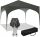VRTNI PAVILJON UV 50+ Pop-Up PE sivi 3x3x2.5