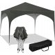 VRTNI PAVILJON UV 50+ Pop-Up PE sivi 3x3x2.5