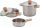 Set za kuhanje s 2 lonca i tavom Goki 51509