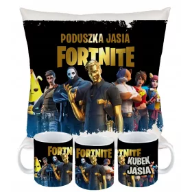   FORTNITE SET JASTUKA I ČAJNE ŠALICE POKLON ZA LJUBITELJE IGARA
