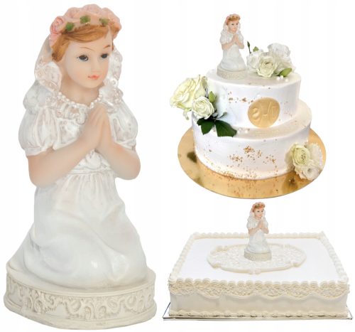 Prvopričesna figurica za dekoraciju torte