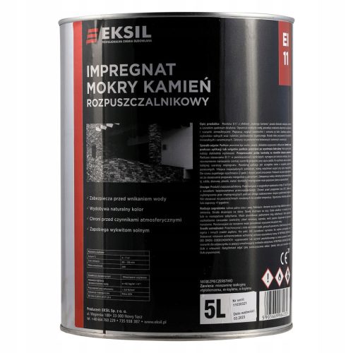  Eksil Mokry Kamień EI-11 sredstvo za impregnaciju kamena 5l