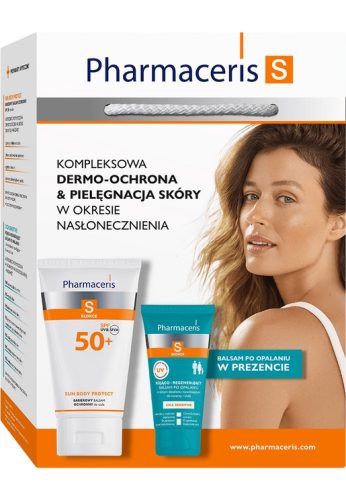Pharmaceris S Paket za Zaštitu Kože sa SPF 50+ i Balzamom za Nakon Sunčanja