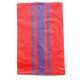 PP vreće za žito, šut, ugljen 25 kg, 50x80 cm, crveno-plave pruge, 100 kom.
