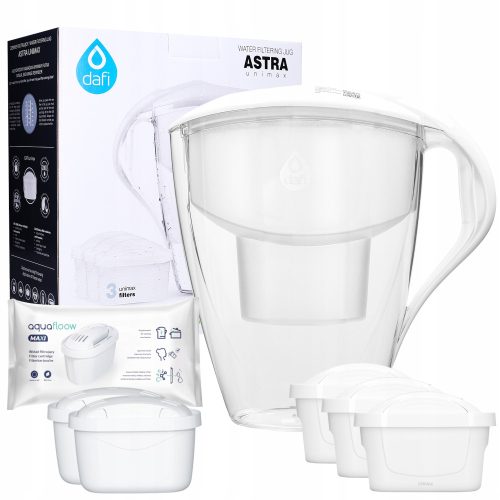 Dafi Astra Unimax 3l Bijaći Vodeni Filtr + 3x Dafi Filter + 2x Zamjenski Filter