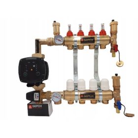   GEPOX 7-sekcijski razdjelnik za sustav podnog grijanja GRSE32PRO
