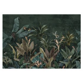 Zidna slika LIŠĆE DŽUNGLA Priroda Ptice 368x254