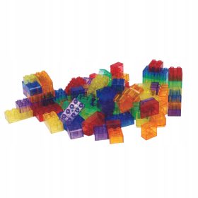 Prozirne kocke za gradnju - 90 elementa