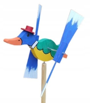 Vrtna vjetrenjača ELEGANT DUCK - ručni rad