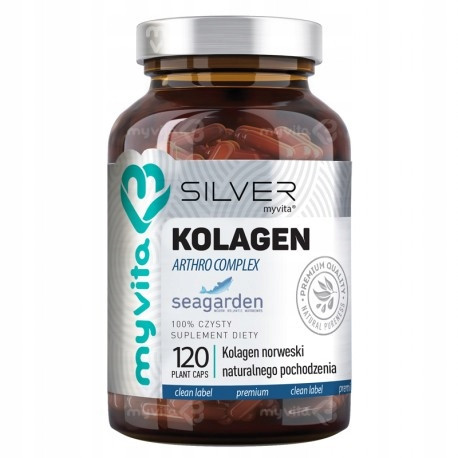 Kolagen Arthro Silver MyVita sa glukozaminom i vitaminom C - 120 kapsula