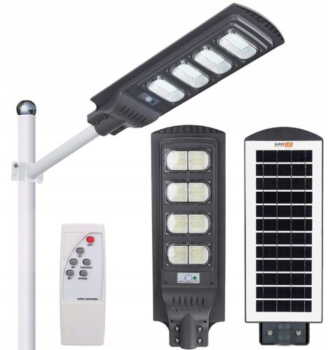  SuperLED ulična svjetiljka 80 W 8000 lm, solarna