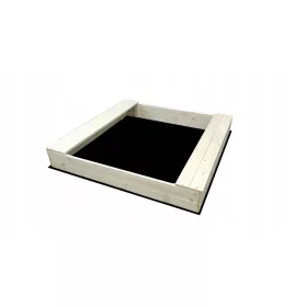 Drvena pješčanik s glatkom mat površinom 120x123