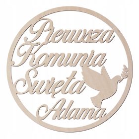 Dekorativni vijenac za Prvu Pričest promjera 80 cm