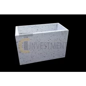  TC Investment saksija 60 cm x 30 x 40 cm beton